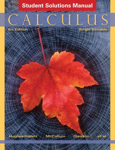Calculus Single Variable 6th 2013 9781118217375 Front Cover