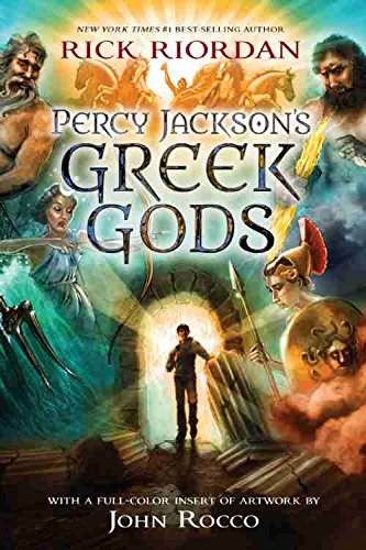 Percy Jackson's Greek Gods  N/A 9781484712375 Front Cover