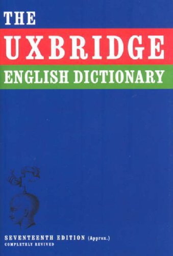 Uxbridge English Dictionary (I'm Sorry I Haven't a Clue) N/A 9780007203376 Front Cover