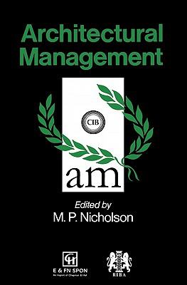 Architectural Management   1992 9780203223376 Front Cover