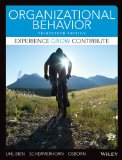 Organizational Behavior:   2013 9781118517376 Front Cover