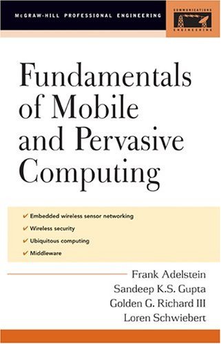 Fundamentals of Mobile and Pervasive Computing   2005 9780071412377 Front Cover