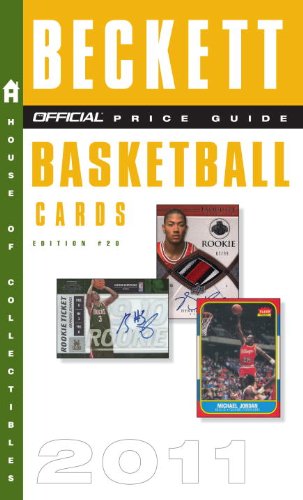 Beckett Official Price Guide to Basketball Cards 2011  20th (Large Type) 9780375723377 Front Cover