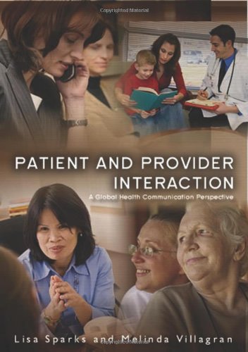 Patient Provider Interaction   2010 9780745645377 Front Cover
