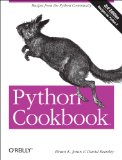 Python Cookbook Recipes for Mastering Python 3 3rd 2013 9781449340377 Front Cover