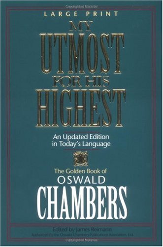 My Utmost for His Highest  N/A 9781572930377 Front Cover