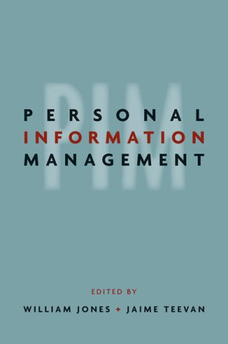 Personal Information Management   2008 9780295987378 Front Cover