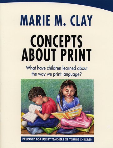 Concepts about Print   2000 (Teachers Edition, Instructors Manual, etc.) 9780325002378 Front Cover