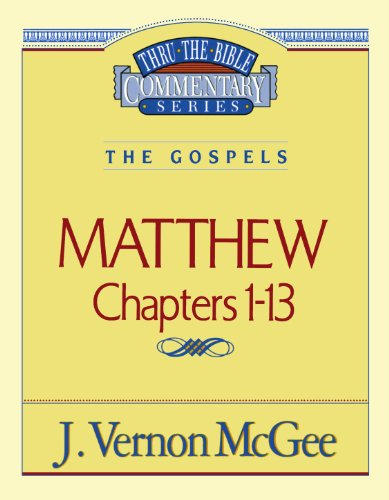 Matthew Chapters 1-13  1995 9780785206378 Front Cover