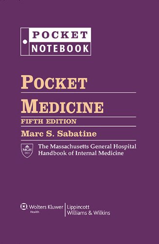 Pocket Medicine The Massachusetts General Hospital Handbook of Internal Medicine 5th (Revised) 9781451182378 Front Cover