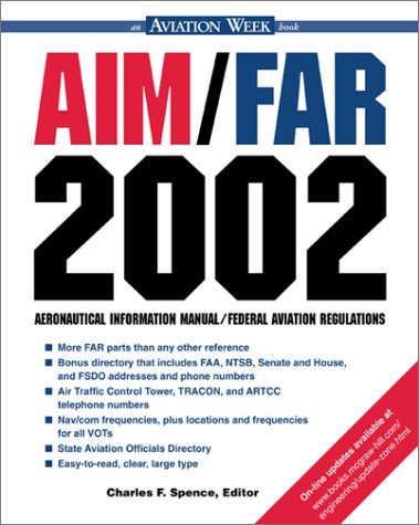 AIM/FAR 2002 : An Aviation Week Book 1st 2001 9780071377379 Front Cover