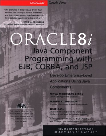 Oracle8i Java Components   2000 9780072127379 Front Cover