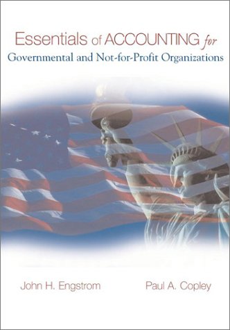 Essentials of Accounting for Governmental and Not-for-Profit Organizations  7th 2004 (Revised) 9780072820379 Front Cover