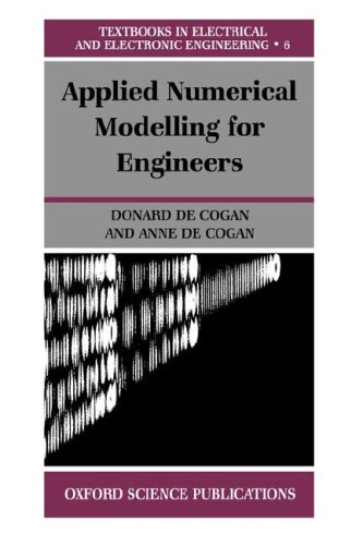 Applied Numerical Modelling for Engineers   1997 9780198564379 Front Cover