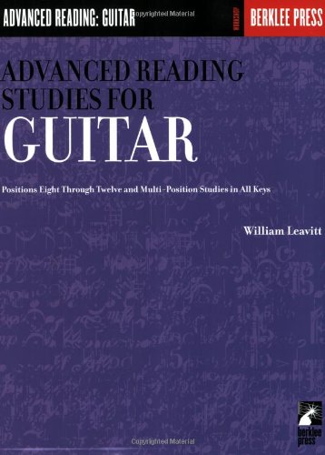 Advanced Reading Studies for Guitar Guitar Technique N/A 9780634013379 Front Cover