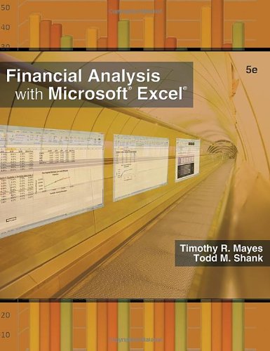 Financial Analysis with Microsoft Excel 2007  5th 2010 9781439040379 Front Cover