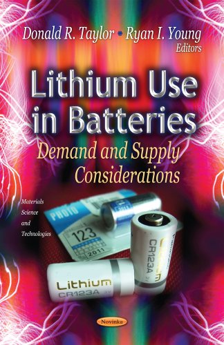 Lithium Use in Batteries: Demand and Supply Considerations  2013 9781622570379 Front Cover