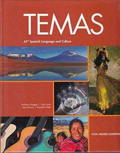 TEMAS AP Spanish Language and Culture 1st 9781543301380 Front Cover