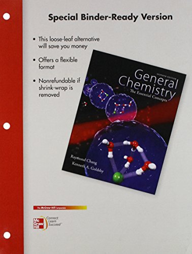 Loose Leaf for General Chemistry with Connect Access Card  7th 2014 9780077705381 Front Cover