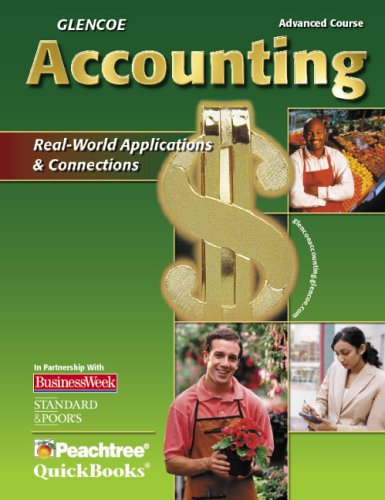Accounting Real-World Applications and Connections  2007 (Student Manual, Study Guide, etc.) 9780078740381 Front Cover