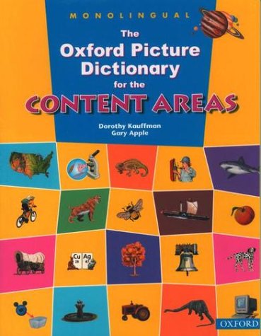Oxford Picture Dictionary for the Content Areas   2000 9780194343381 Front Cover