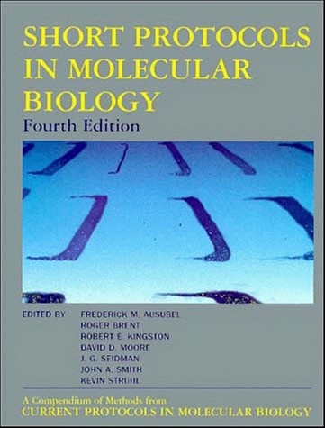 Short Protocols in Molecular Biology  4th 1999 9780471329381 Front Cover
