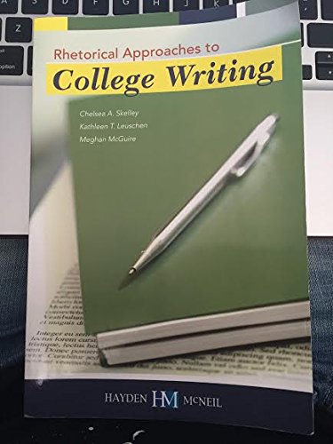 RHETORICAL APPR.TO COLL.WRITING>CUSTOM< N/A 9780738068381 Front Cover