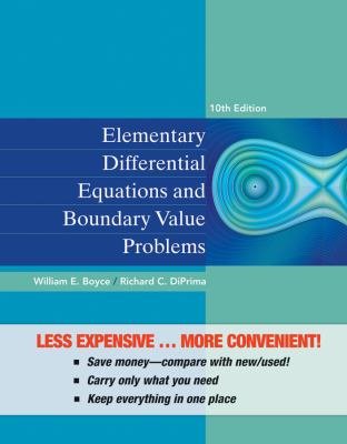 Elementary Differential Equations and Boundary Value Problems:   2012 9781118157381 Front Cover