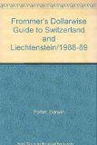 Frommer's Dollarwise Guide to Switzerland  Revised  9780132177382 Front Cover