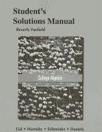 Student Solutions Manual for Essentials of College Algebra  11th 2013 (Revised) 9780321791382 Front Cover