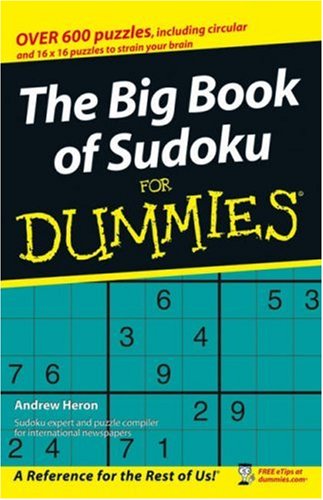 Big Book of Sudoku for Dummies   2006 9780470105382 Front Cover