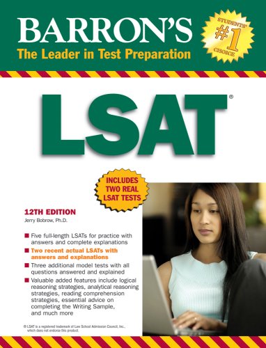Barron's LSAT  12th 2007 (Revised) 9780764136382 Front Cover