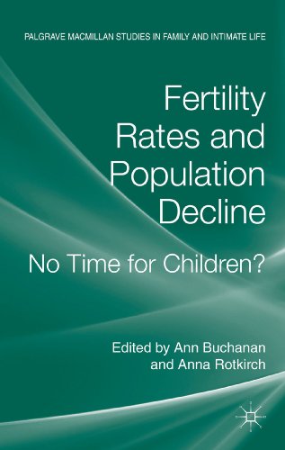 Fertility Rates and Population Decline No Time for Children?  2013 9781137030382 Front Cover