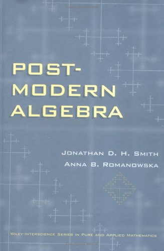 Post-Modern Algebra   1999 9780471127383 Front Cover