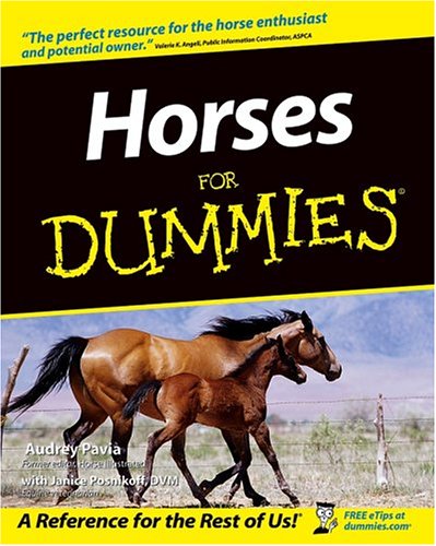 Horses for Dummiesï¿½   1999 9780764551383 Front Cover