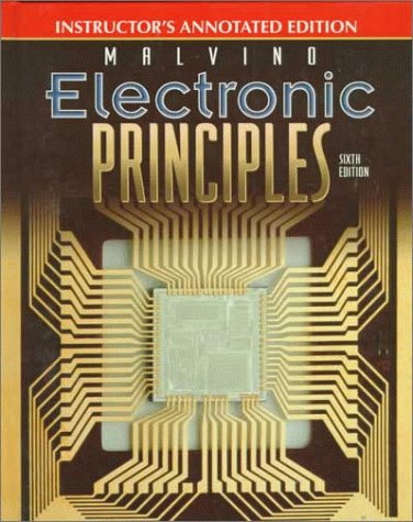 Electronic Principles  6th 1999 9780028028385 Front Cover