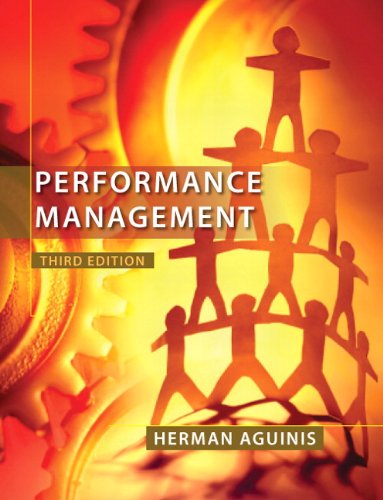 Performance Management  3rd 2013 (Revised) 9780132556385 Front Cover