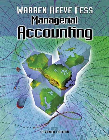 Managerial Accounting  7th 2002 9780324025385 Front Cover