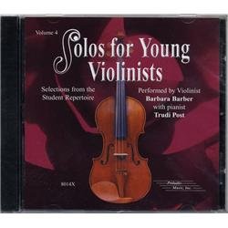 Solos for Young Violinists: Selections from the Student Repertoire  1995 9780757924385 Front Cover