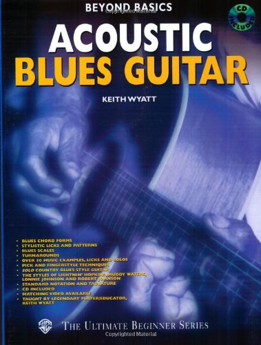 Beyond Basics Acoustic Blues Guitar, Book and CD  1997 9780769200385 Front Cover