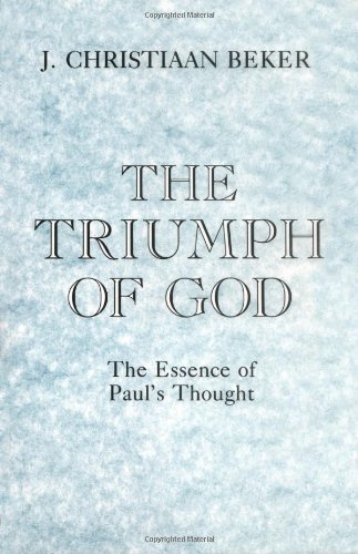 Triumph of God The Essence of Paul's Thought N/A 9780800624385 Front Cover