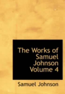 Works of Samuel Johnson The Adventurer; The Idler Large Type  9781426458385 Front Cover