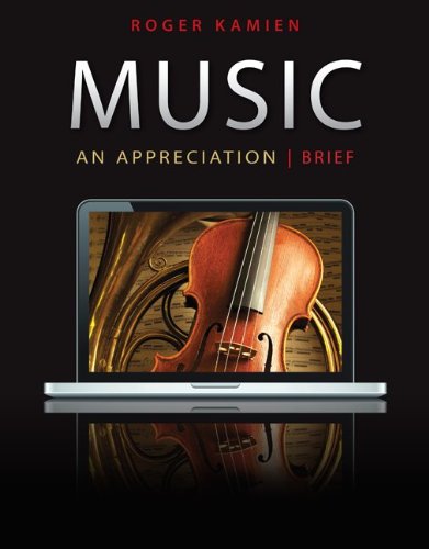 MUSIC:APPRECIATION,BRIEF-ACCES N/A 9780077601386 Front Cover