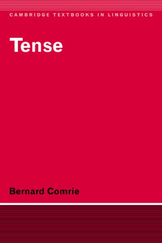 Tense   1985 9780521281386 Front Cover