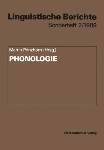 Phonologie:   1990 9783531120386 Front Cover