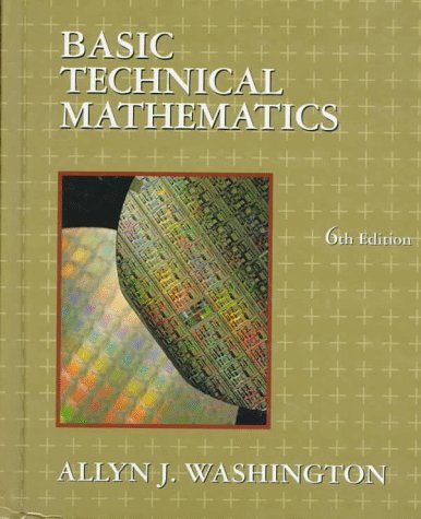 Basic Technical Mathematics  6th 1995 9780201542387 Front Cover