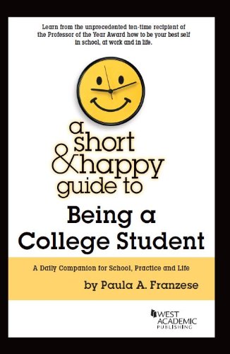 Short and Happy Guide to Being a College Student   2014 9780314291387 Front Cover