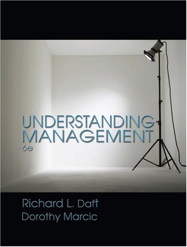 Understanding Management  6th 2009 9780324568387 Front Cover