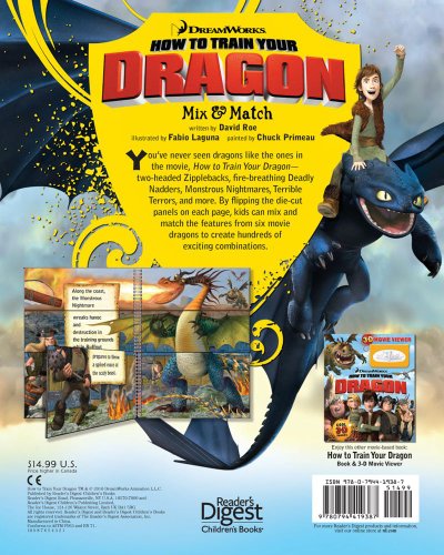 How to Train Your Dragon Mix and Match  N/A 9780794419387 Front Cover