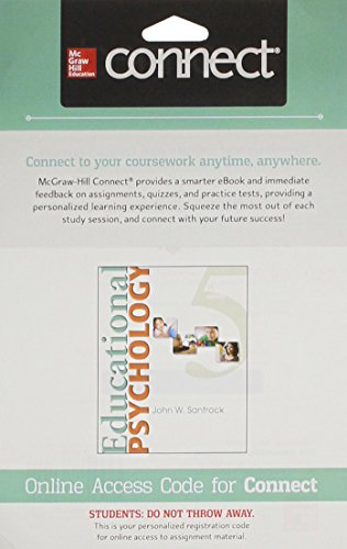 EDUCATIONAL PSYCHOLOGY-CONNECT ACCESS   N/A 9781259537387 Front Cover